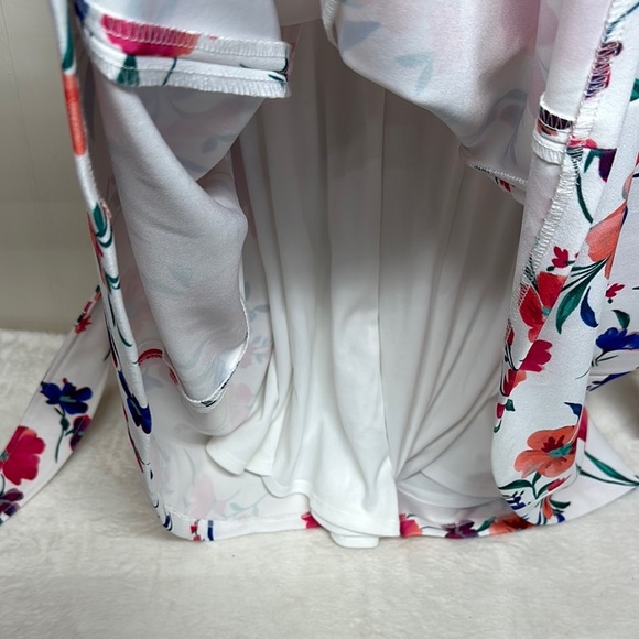 Calvin Klein Red and Pink Sleeveless Maxi Dress - Picture 11 of 15